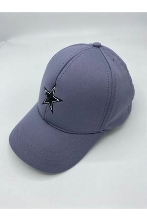 7-12 YAŞ STAR DESENLİ COCUK SAPKA