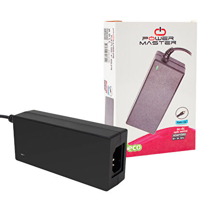 PM-14311 16 VOLT - 3 AMPER 5.5*2.5 MM UÇLU PLASTİK KASA SANTRAL ADAPTÖRÜ (MASAÜSTÜ)