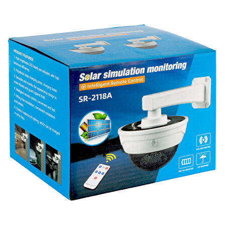 PM-17622 KAMERA GÖRÜNÜMLÜ SOLAR AYDINLATMA