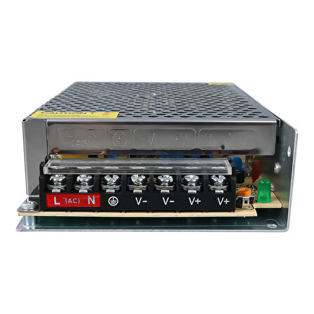POWERMASTER 34.MA.0024  12 VOLT - 10 AMPER - 120 WATT METAL KASA ADAPTÖR