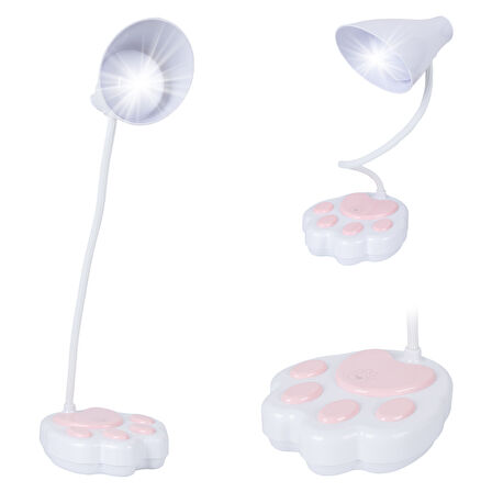 JF-1623 20 LEDLİ 2.5 WATT ŞARJLI ESNEK MASA LAMBASI (OM-114)