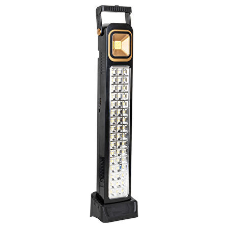 KS-848 2 WATT COB LED + 48 LEDLİ SOLAR ŞARJLI IŞILDAK
