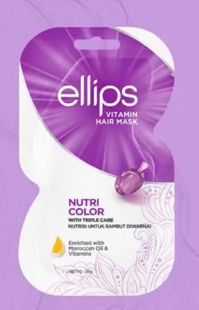 Ellips Nutri Color Boyalı Saçlara Özel Vitamin Maskesi 20 g