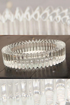 Kristal Lüks Cam Küllük 14cm