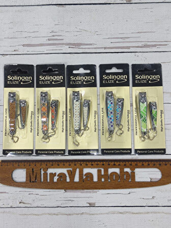 Soligen Elize 2'Li Tırnak Makası (1 Adet)