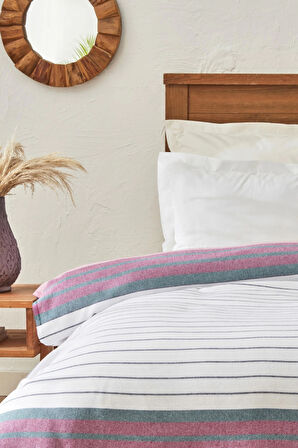 Luis Çift Kişilik Peştamal Pike Fuşya