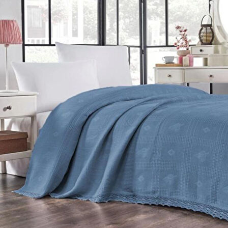 Lodos Home %100 Pamuklu Çift Kişilik Pike – 220x240 cm