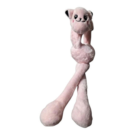 Çocuk Peluş Figürlü Oynar Kulaklı Hareketli Sesli Tırtıl Kışlık Kulaklık