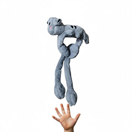 Çocuk Peluş Figürlü Oynar Kulaklı Hareketli Sesli Tırtıl Kışlık Kulaklık