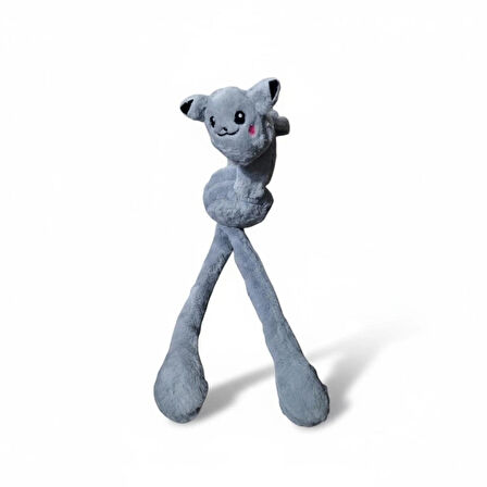 Çocuk Peluş Figürlü Oynar Kulaklı Hareketli Sesli Tırtıl Kışlık Kulaklık