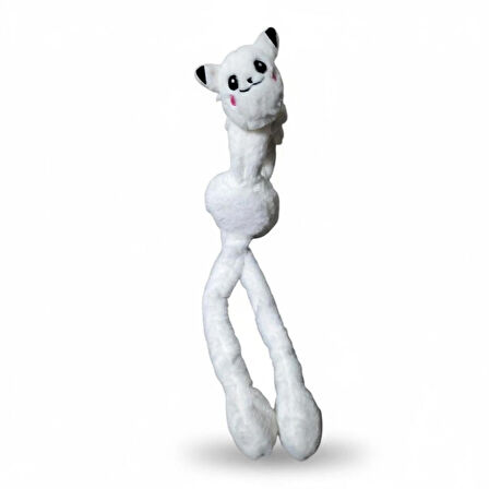 Çocuk Peluş Figürlü Oynar Kulaklı Hareketli Sesli Tırtıl Kışlık Kulaklık