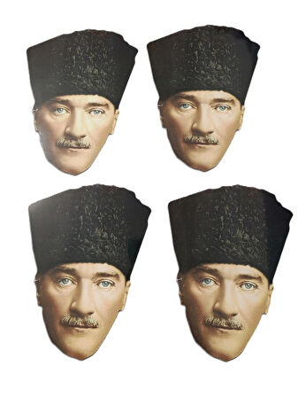 ATATÜRK MASKESİ 10 LU PAKET