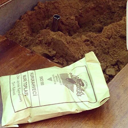 Kurukahveci Nuri Toplar Sade Orta Kavrulmuş Öğütülmüş Türk Kahvesi 250 gr 