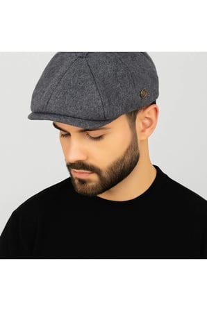 Lüks Kışlık Peaky Blinders İngiliz Kasket Baretta Şapka