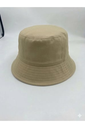YAZLIK BUCKET MODEL PAMUKLU GABARDİN KUMAŞ KOVA ŞAPKA