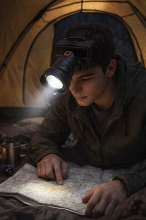 Solar Şarjlı 20W Zoomlu LED Kafa Feneri Güçlü Kamp Avcılık Outdoor Uzun Menzil Şarjlı Fener