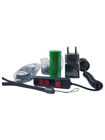 powerdex Pd-515 Pro 20W & 1200 Lümen Profesyonel Zoomlu El & Tüfek Avcı Feneri Type-C Şarjlı