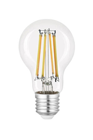 3 Renkli Led Filament Rustik Ampul 6w E27 A60