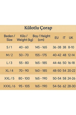 3'Lü Kadın Siyah İçi İnce Polar İçlik Termal Külotlu Çorap - Konfor Thermal