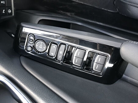 Honda 2022 Civic Cam Düğme Kaplama - Piano Black