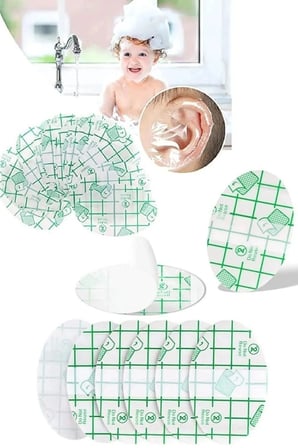 Su Geçirmez Yapışkanlı Kulak Koruyucu Bant 10 Lu Paket