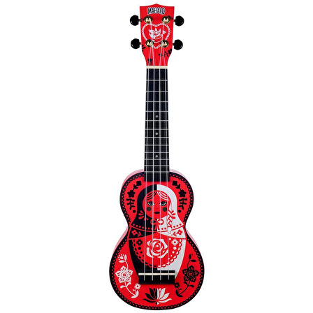 Mahalo MA1RD Art Series Soprano Ukulele (Russian Doll)