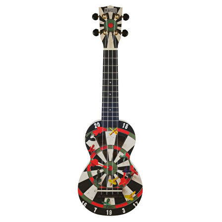 Mahalo MA1DR Art Series Soprano Ukulele (Darts)