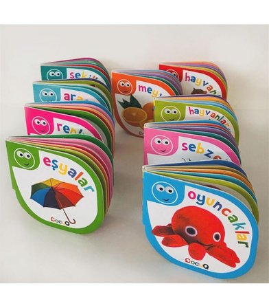 4E İlk Minik Kitaplarım Çocuq (9 Lu Set)