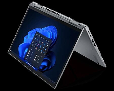 Lenovo - X1 Yoga Gen 8 - 14'' 4K+ OLED Dokunmatik 2'si 1 Arada Dizüstü Bilgisayar ve Kalem - Intel Core i7-1370P vPro- 64GB DDR5-6400MHz RAM - 1TB SSD - Fırtına Grisi