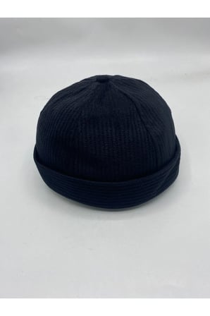 Lüks Fitilli Kadife Velvet Takke Docker Hiphop Şapka