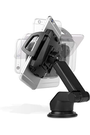 Lech Flexgrip Comfort Araç Içi Telefon Tutucu Black Store New 282146