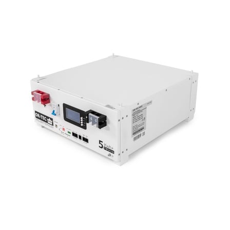 OR-TEC Solar Truva Serisi 5 kWh 51.2 V 100 Ah Kaset Tipi LiFePO4 Batarya