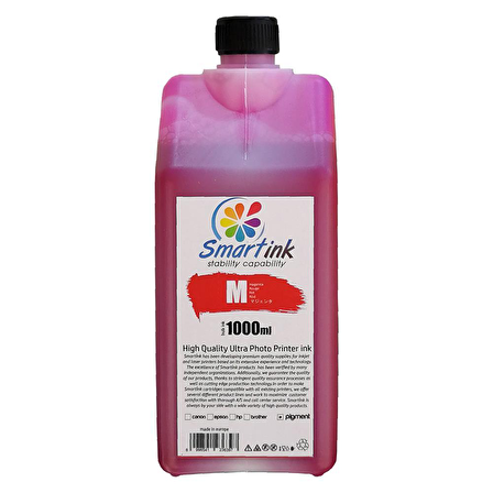 Smartink Canon 1000ml Kırmızı Mürekkep 5 6 Kartuşlu Modeller