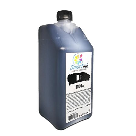 Smartink HP Uyumlu Pigment Mürekkep 1Litre Siyah (H970P-H973P-H980P)