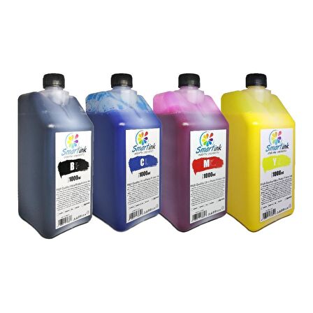 Smartink HP Uyumlu Pigment Mürekkep 4x1Litre Set (H970P-H973P-H980P)