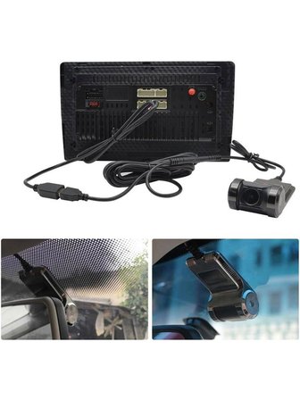 OEM Yüksek Çözünürlüklü Araç İçi Kayıt Kamerası 1080p 150° Görüş Açılı USB Bağlantılı