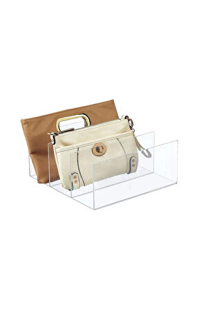 Clutch Çanta ve Cüzdan Organizer (3 Bölmeli 25cm x 20cm)