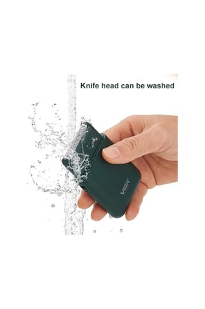 V-390 Profesyonel Sakal Tıraş Makinesi Şarjlı Mini Shaver - Sinekkaydı Sıfırlama