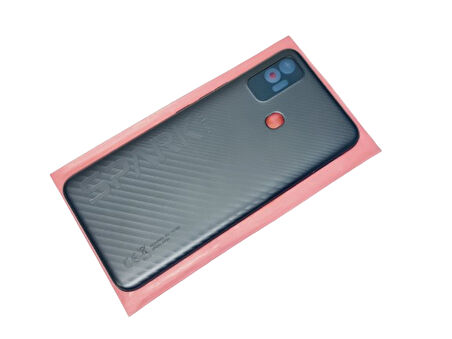 Tkgz Tecno Spark 7T (KF6p) KASA Arka Pil Batarya Kapağı SİYAH