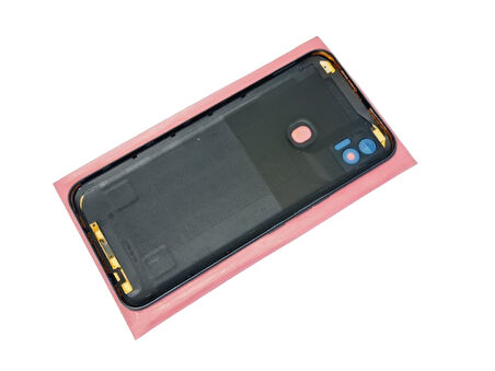 Tkgz Tecno Spark 7T (KF6p) KASA Arka Pil Batarya Kapağı SİYAH