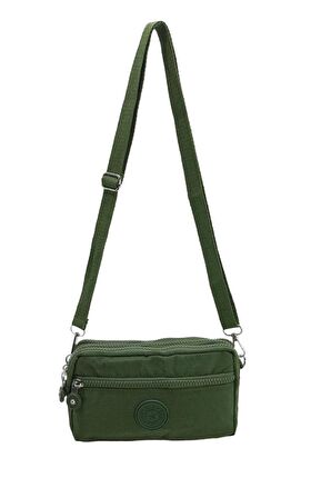 Klinkır Kumaş Mini Çapraz Askılı Kadın Çanta 571 Collection Yağmur Geçirmez El Çantası 