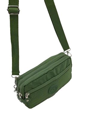 Klinkır Kumaş Mini Çapraz Askılı Kadın Çanta 571 Collection Yağmur Geçirmez El Çantası 