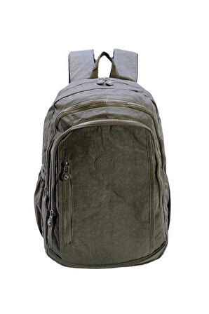  Klinkır Bayan Sırt Çantası Büyük Boy Yağmur Geçirmez Hafif Kumaş Çok Cepli Kadın Okul Sırt Çantası 45 Cm