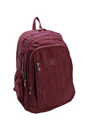  Klinkır Kadın Sırt Çantası Büyük Boy Yağmur Geçirmez Hafif Kumaş Çok Cepli Kadın Okul Sırt Çantası 45 Cm