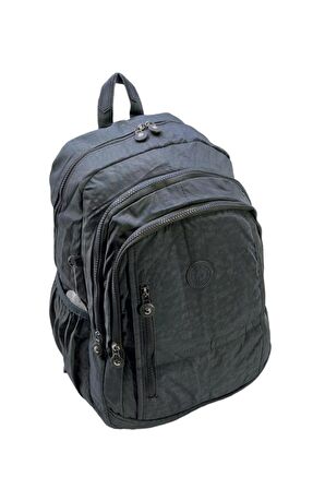  Klinkır Kadın Sırt Çantası Büyük Boy Yağmur Geçirmez Hafif Kumaş Çok Cepli Kadın Okul Sırt Çantası 45 Cm