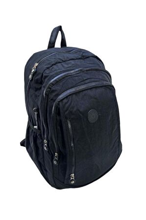  Klinkır Kadın Sırt Çantası Büyük Boy Yağmur Geçirmez Hafif Kumaş Çok Cepli Kadın Okul Sırt Çantası 45 Cm