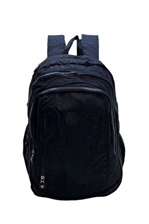  Klinkır Kadın Sırt Çantası Büyük Boy Yağmur Geçirmez Hafif Kumaş Çok Cepli Kadın Okul Sırt Çantası 45 Cm