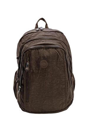  Klinkır Kadın Sırt Çantası Büyük Boy Yağmur Geçirmez Hafif Kumaş Çok Cepli Kadın Okul Sırt Çantası 45 Cm