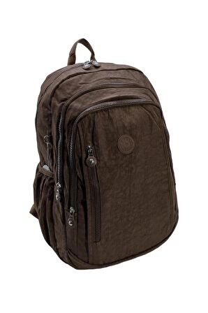  Klinkır Kadın Sırt Çantası Büyük Boy Yağmur Geçirmez Hafif Kumaş Çok Cepli Kadın Okul Sırt Çantası 45 Cm