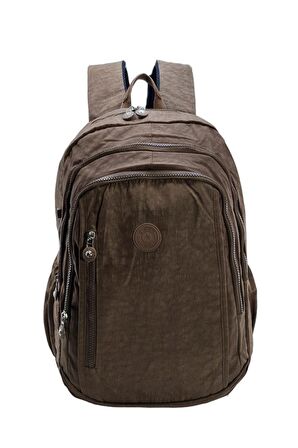  Klinkır Kadın Sırt Çantası Büyük Boy Yağmur Geçirmez Hafif Kumaş Çok Cepli Kadın Okul Sırt Çantası 45 Cm